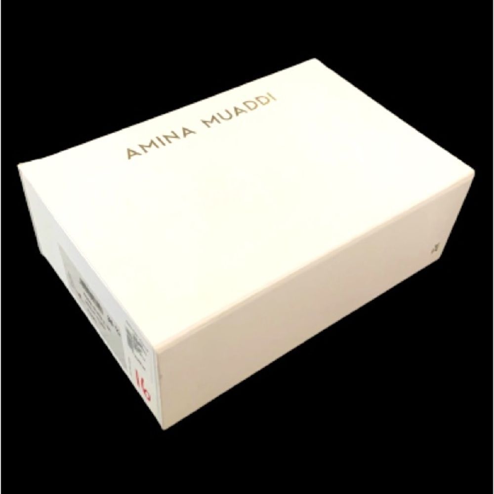 Amina Muaddi Empty Shoe Box for Heels Replacement Storage Gift Box 12”x8”x4”